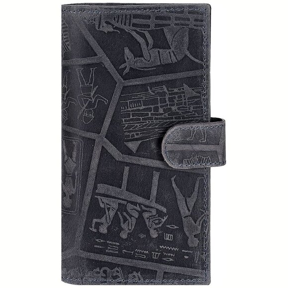 Other - Checkbook Cover Slim Minimalist For Men Egyptian Blue